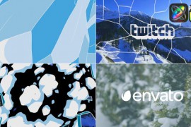 New Year Ice Logo for FCPX 49554074