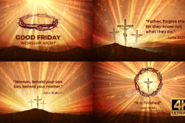 Good Friday Easter Worship Opener 44461995
