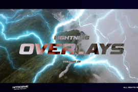 Lightning Overlays Vol. 01 for DaVinci Resolve 50456626