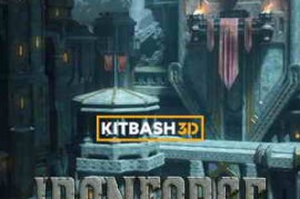 [3D Materials] KitBash3D - Iron Forge [Blender | FBX | OBJ]