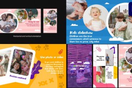 Kids Slideshow | Premiere Pro MOGRT 43880649
