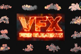 VFX Fire Elements for DaVinci Resolve 51458133