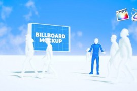 Billboard With People Mockup Opener 48290724