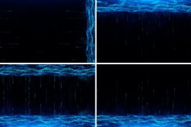 Abstract Blue Particle Flow Background Pack 51082539