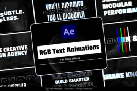 RGB Text Animations For After Effects 50727917