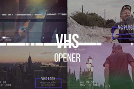VHS Opener // Modern Glitch Slideshow 19618435