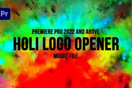 Holi Logo Opener MOGRT 52120534