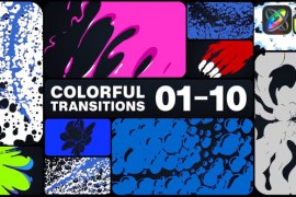 Colorful Transitions for FCPX 50429292