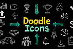 Free Download:Universal Doodle Icons 64573607