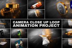 Free Download:Camera Close Up Loop Animation Project for After Effects 58869822