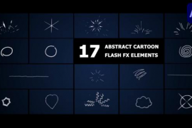 Abstract Cartoon Flash FX Elements | After Effects 50310966