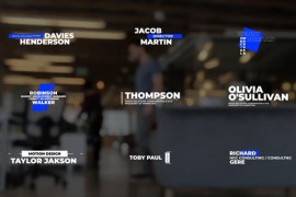 Modern Lower Thirds 51311806