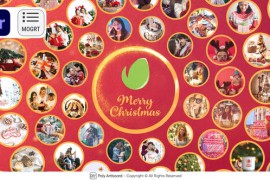 Christmas Circle Logo Reveal For Premiere Pro 49504058