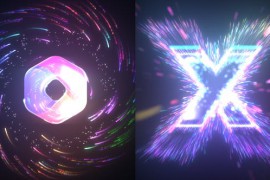 Colorful Particles Logo Reveal | 2 Versions 51573411