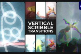 Scribble Vertical Transitions | After Effects 52631033