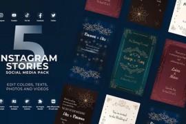 Wedding Invitation Instagram Vertical Stories MOGRT Premiere Pro 52281864