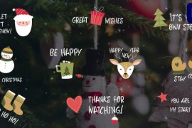 Christmas Icon Titles for Premiere Pro 41998441