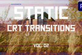 CRT Static Transitions for Premiere Pro Vol. 02 46488419