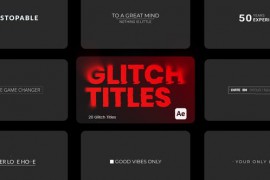 Glitch Titles For After Effects 43586775