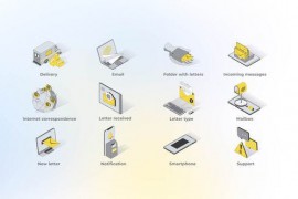 Mail - Isometric Icons 49871167