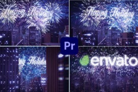Fireworks/Celebrating Holiday New Year Logo 3 48438134