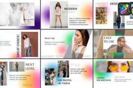 Gradient Fashion Slides for FCPX 52355052