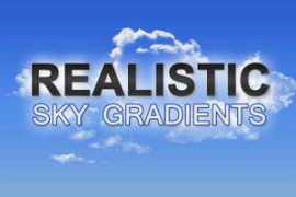 Free Download:15 Realistic Sky Gradients for Photoshop
