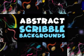 Abstract Scribble Backgrounds | Premiere Pro MOGRT 45548500