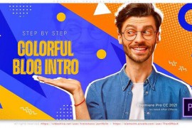 Colorful Youtube Blog Intro 43613743