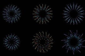Animated Fireworks Elements 49485808
