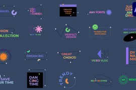 Creative Minimal Titles for After Effects 43084808