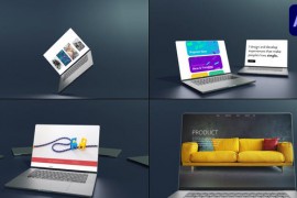 Laptop App Reveal Mockup for After Effects 51754292