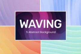 Waving Abstract Background Loop 46484782