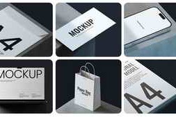 Free Download:Brand Identity Mockup 59786273