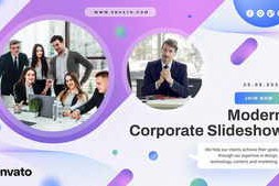 Free Download:Modern Corporate Business Slideshow 01 63380026