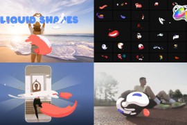 Colorful Liquid Shapes for FCPX 43126180