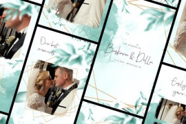 Aesthetic Wedding Invitation Stories Pack 49446663