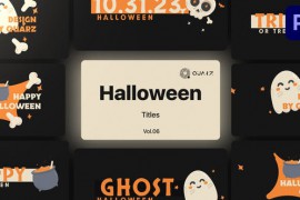 Halloween Titles for Premiere Pro Vol. 06 48477797