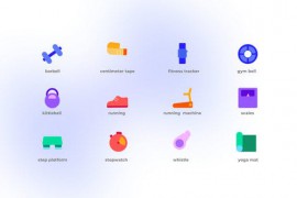 Fitness - Flat Icons 46777883