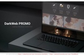 Dark Web Promo - Laptop Mockup 50778523