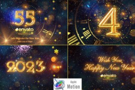 New Year Countdown 2023 - Apple Motion 21082188