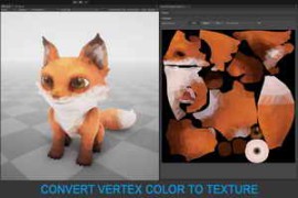 Free Download:Unity Asset Convert Vertex Color To Texture v2025.3