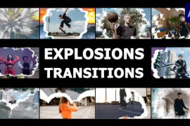 Realistic Explosions Transitions for After Effects 47190965