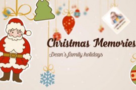 Christmas & New Year Greeting Card and Slideshow 13331237