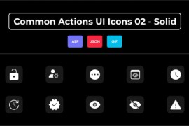 Common Actions UI Icons 02 - Solid 44836619