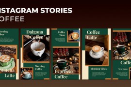 Coffee Instagram Stories Premiere Pro 47449998