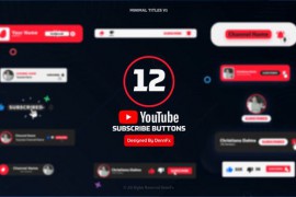 Youtube Subscribe Buttons Pack 45533026