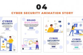 Cyber Security 2D Vector Instagram Story 48657783