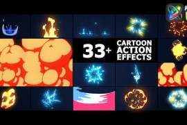 Cartoon Action Effects | FCPX 45900924