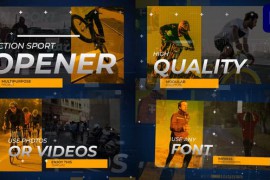 Action Sport Opener | Premiere Pro MOGRT 50958615